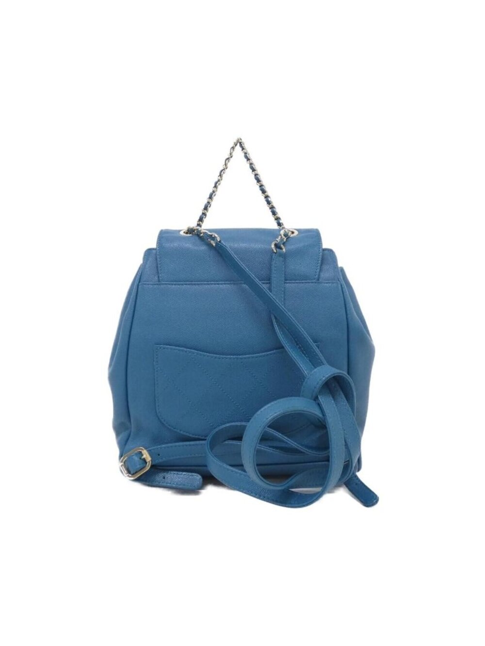 Chanel Backpack Blue - Picture 2 of 9